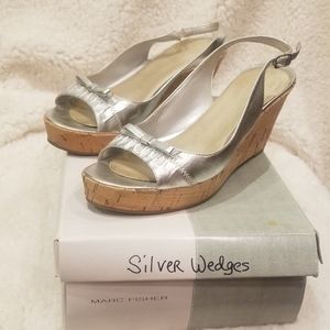 Silver wedges